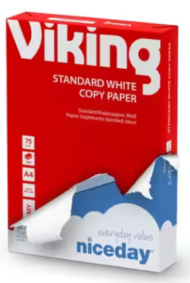 Viking Economy Copy DIN A4 Druckerpapier Weiß 80 g/m² Glatt 500 Blatt