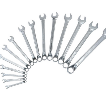 COMPETITION Ringmaulschlüssel-Satz, gekröpft, 15-tlg