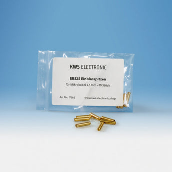 Einblasspitzen für 2,5 mm Kabel