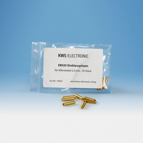 Einblasspitzen für 2,5 mm Kabel