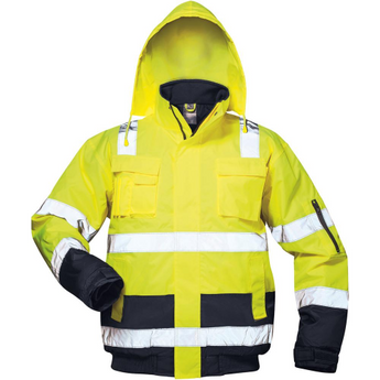 Piloten Warnjacke Gelb/Orange