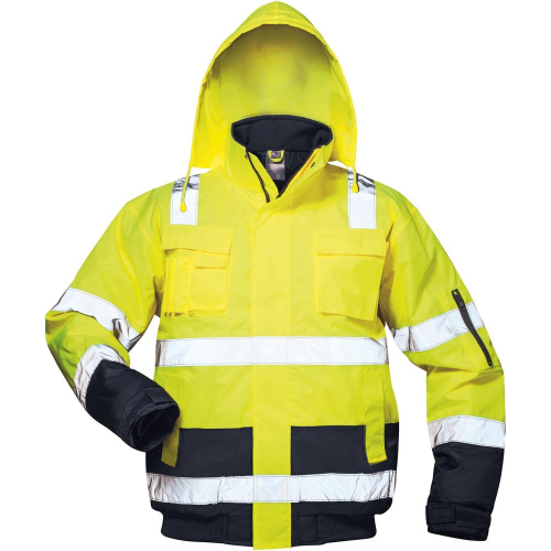 Piloten Warnjacke Gelb/Orange