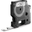 Dymo D1 Schriftband 45013, S0720530, schwarz auf weiß, Breite 12mm, Länge 7m