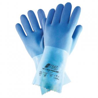 NITRAS BLUE POWER GRIP Chemikalienschutzhandschuhe