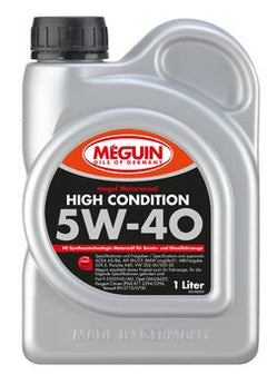 Meguin 5 W 40 High Condition, VW 502-505, BMW, Porsche Freigabe