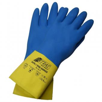 NITRAS DUAL BARRIER Chemikalienschutzhandschuhe aus Latex