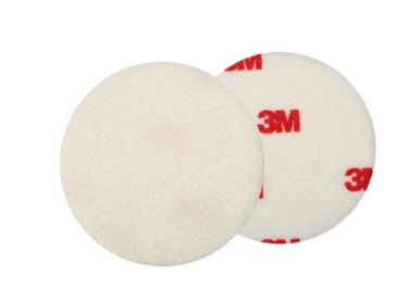 3M Finesse- it Polierfilz, rot/weiß, 76,2mm