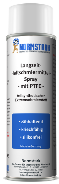 Normstark Haftschmiermittel-Spray mit PTFE