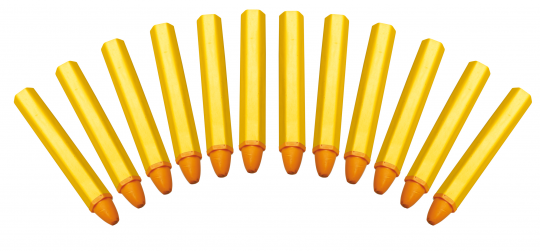 Fettsignierstifte in gelb 12 Stück