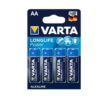 Varta Longlife Power Alkaline 4906 AA Mignon Batterie 4er Blister