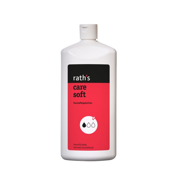 rath’s care soft Hautpflegelotion 1Liter-Flasche
