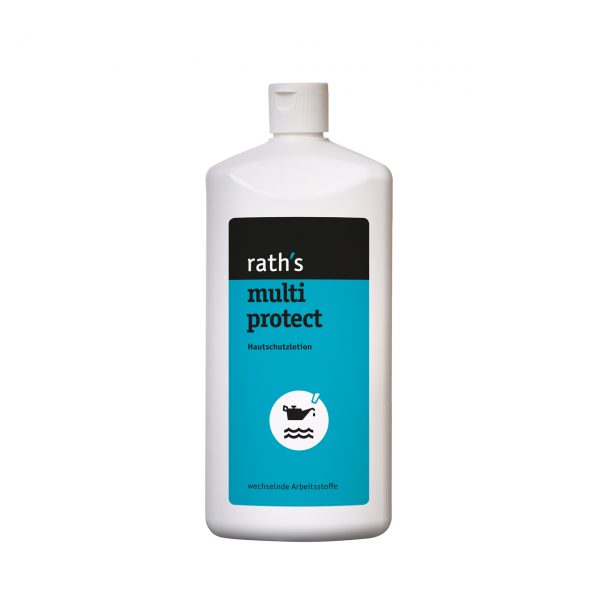 rath’s multi protect Hautschutzlotion 1 Liter-Flasche