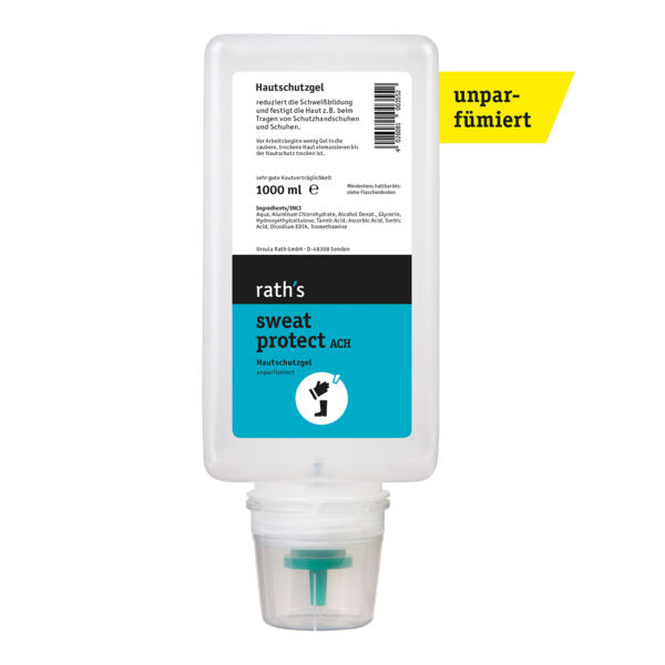 rath’s sweat protect ACH Hautschutzgel 1 Liter-Softflasche