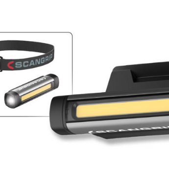 SCANGRIP FLEX WEAR KIT mit Stirnband und Mützenhalterung