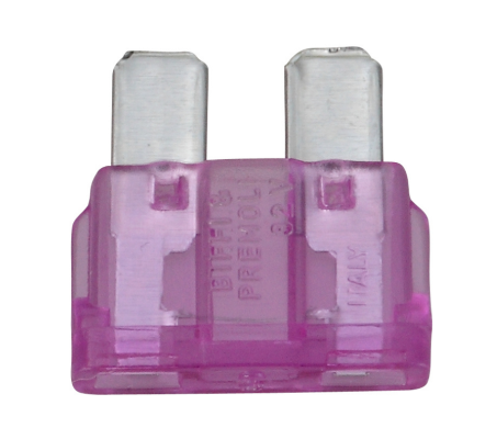 Flachstecksicherungen Standard 3 A, violette