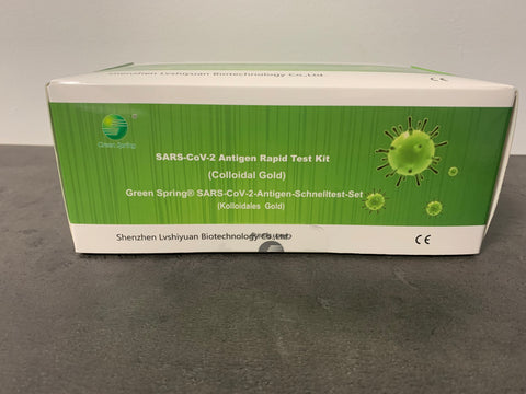 Green Spring SARS-CoV-2 COVID-19 Corona Schnelltest Testkit Professionell