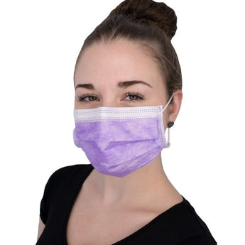 NITRAS SOFT PROTECT PLUS Medizinische Gesichtsmaske Lavendel