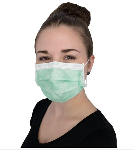 NITRAS SOFT PROTECT PLUS Medizinische Gesichtsmaske hellgrün