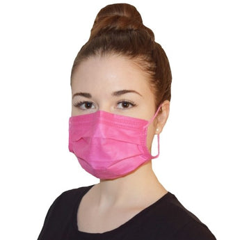 NITRAS SOFT PROTECT PLUS Medizinische Gesichtsmaske Pink