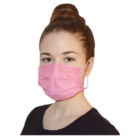 NITRAS SOFT PROTECT PLUS Medizinische Gesichtsmaske Rosa