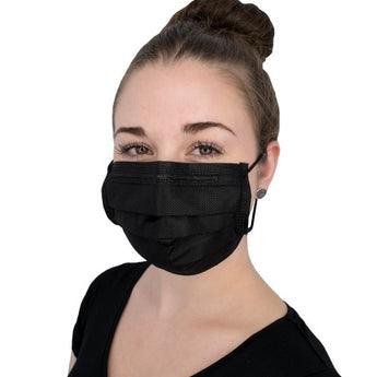 NITRAS SOFT PROTECT PLUS Medizinische Gesichtsmaske Schwarz