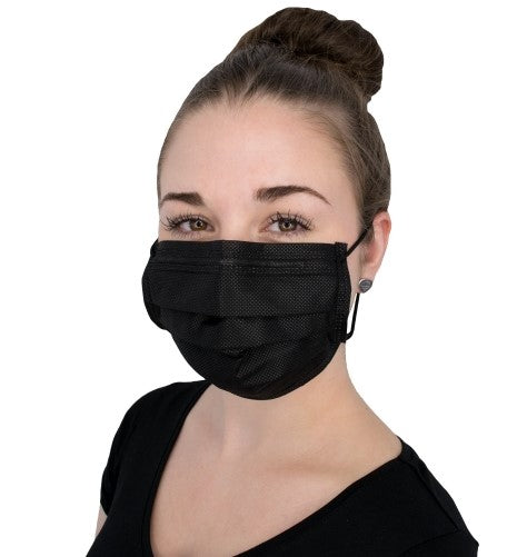 NITRAS SOFT PROTECT PLUS Medizinische Gesichtsmaske Schwarz