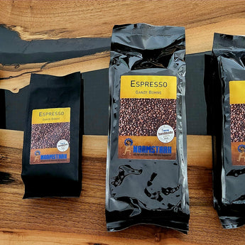 Kaffee - ESPRESSO - Ganze Bohne - 250g - schonend geröstet - FAIR TRADE