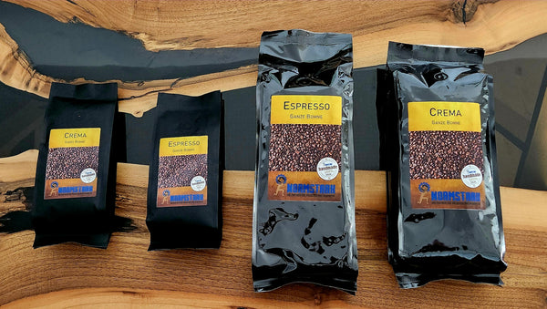 Kaffee - CREMA - Ganze Bohne - 250g - schonend geröstet - FAIR TRADE