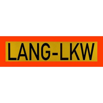 LKW-Schild „LANG-LKW“ / Deutschland / 770 x 230 mm, ECE 70