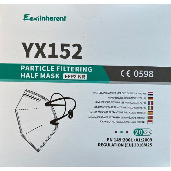 FFP2 Maske XY152, mit CE Zertifikat, 20 Stk pro Box