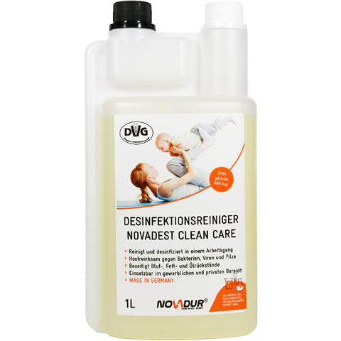 Desinfektionsreiniger CleanCare, DVG-gelistet, 1 L Flasche