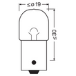 ORIGINAL - METAL BASE R5W 24V