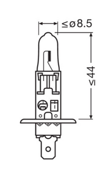 ORIGINAL LINE H1 55W 12V