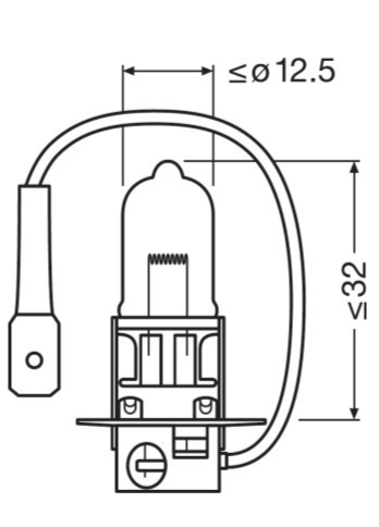 ORIGINAL LINE H3 55W 12V
