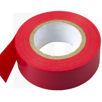 PVC Isolierband, rot 0,15 x 19mm x 10m