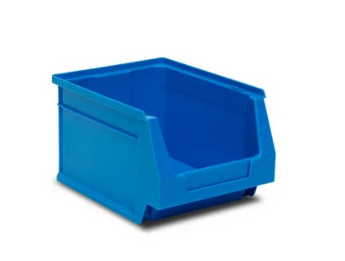 Pack 24 Stapelbare Sichtlagerkästen