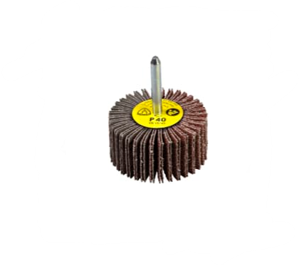 Fächerwalze KM 613, Schleifmopstifte, 40 x 15 x 6 mm, Korn 120