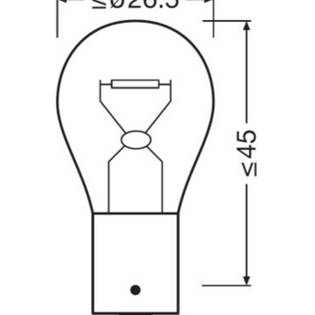 TRUCKSTAR PRO P21W 24V