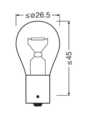 TRUCKSTAR PRO P21W 24V