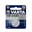VARTA Lithium CR 2430 3V Knopfzellen Batterie 1er Blister