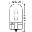 WEDGE BASE W3W 24V