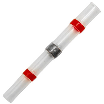 Wärmeschrumpfender Lötverbinder, rot, 4,3-1,4mm