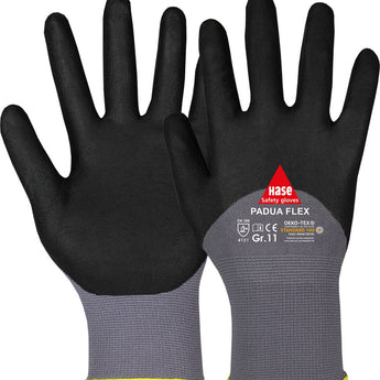 Montagehandschuh aus Nylonfeinstrick Padua Flex OekoTex